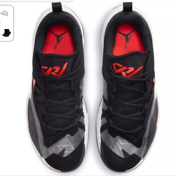 New nike air Jordan One Take 3 men's size 11 white , black , bright crimson. - Picture 8 of 16